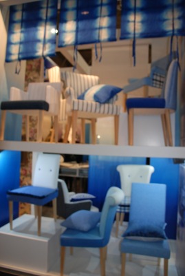 Miason blue chairs